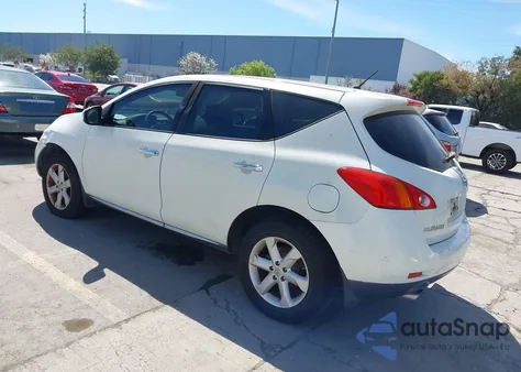 2009 Nissan Murano S из США, поврежденный, VIN JN8AZ18UX9W030497